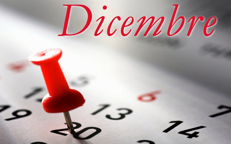 Programma Dicembre 2018