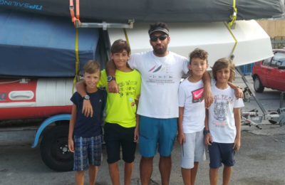 Vela: optimist e laser a viareggio