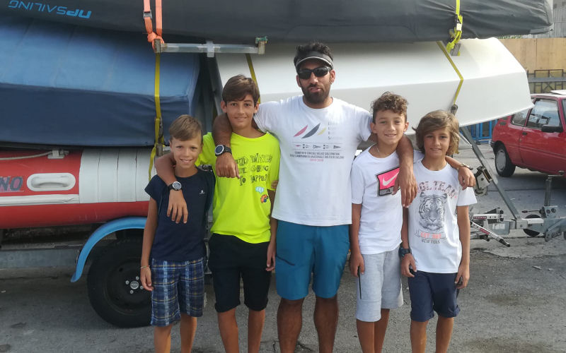 Vela: optimist e laser a viareggio