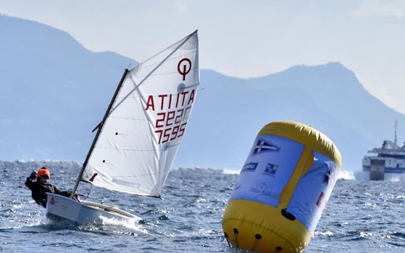 Optimist:  Ad Antonio Vitolo la Coppa Santa Lucia