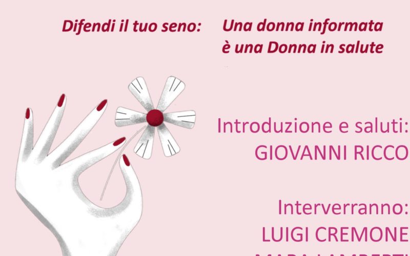 8 marzo al Circolo Canottieri Irno nel segno della prevenzione