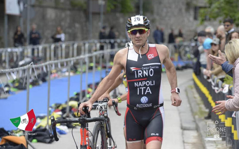 Bruno Napoli 1° M3 nel Triathlon della Palma