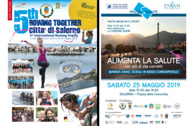 Comunicato stampa: Al via Rowing Together e Piazza della salute