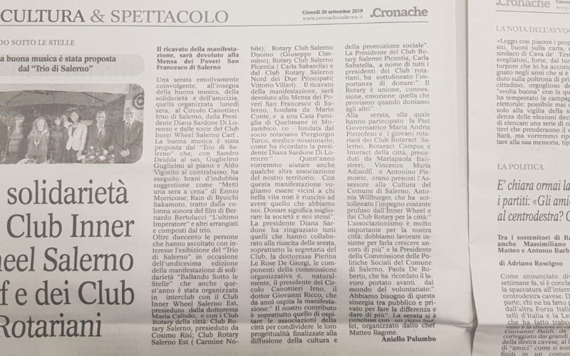 Al Circolo l’undicesima edizione di “Ballando Sotto le Stelle”