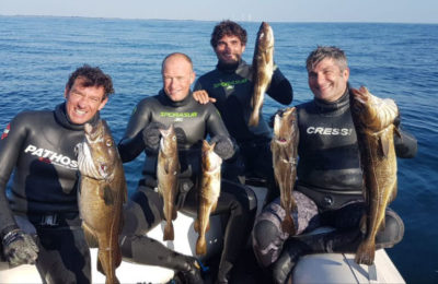 Pesca in apnea: Ascione è campione europeo a squadre