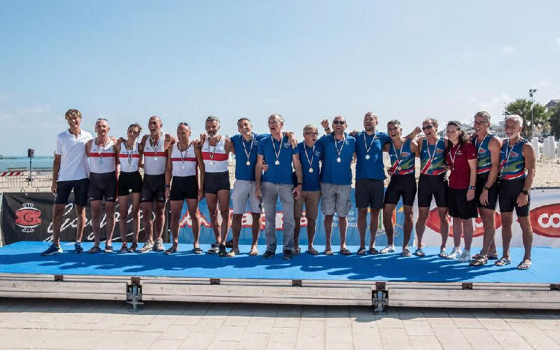 Campionati italiani Coastal Rowing e Sprint, i risultati dei nostri Master