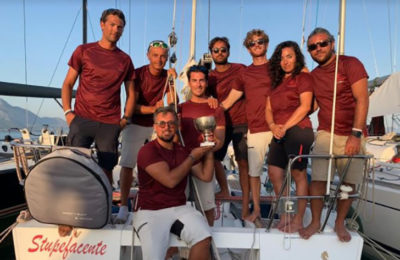 Campionato italiano di Vela d’altura, il Team Stupefacente porta Salerno sul podio