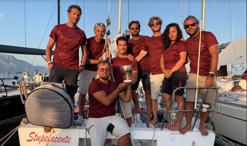 Campionato italiano di Vela d’altura, il Team Stupefacente porta Salerno sul podio