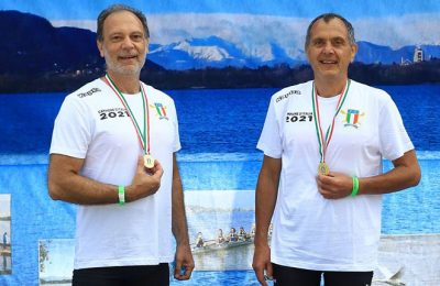 Canottaggio, i Master dei Canottieri Irno campioni d’Italia nelle acque di Corgeno