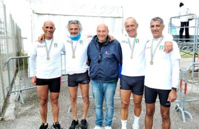 Canottaggio, i Master riportano con l’otto i Canottieri Irno sul tetto d’Italia