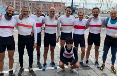 Canottaggio, l’Irno trionfa al Trofeo D’Amico con i Master dell’otto con societario