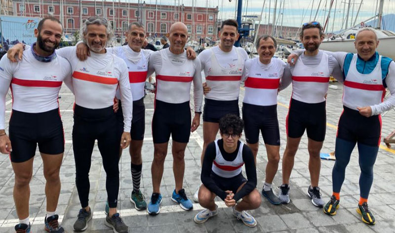 Canottaggio, l’Irno trionfa al Trofeo D’Amico con i Master dell’otto con societario