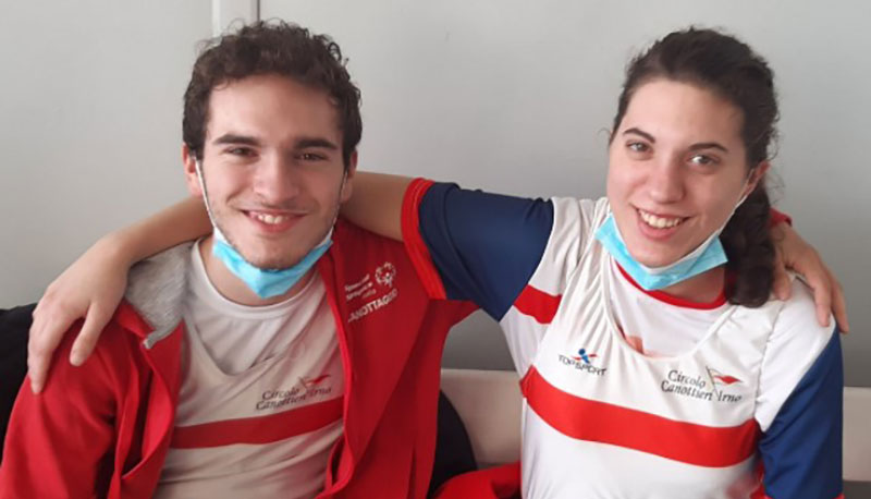 I fratelli Marta ed Elio Piccininno orgoglio dell’Irno: due record nell’indoor Rowing