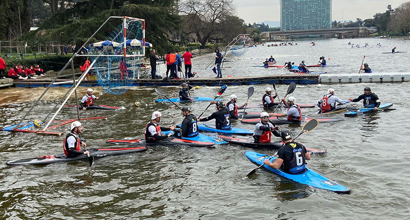 Canoa polo, nuova stagione al via: la squadra ha dato filo da torcere in Coppa Italia