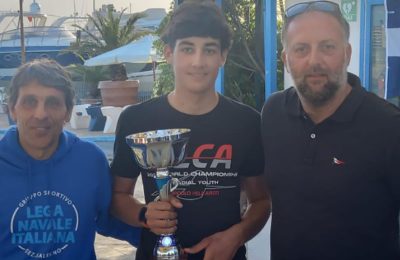 Vela, Vitolo e D’Arienzo portano i Canottieri Irno sul podio al Campionato zonale Ilca