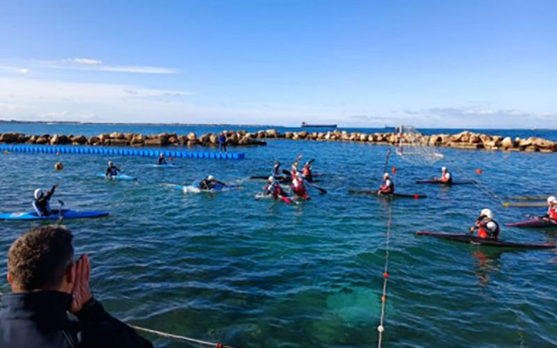 Canoa polo, la squadra dei Canottieri Irno al secondo posto nel campionato di A1